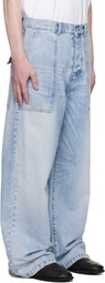 We11done Blue Carpenter Jeans