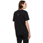 1017 ALYX 9SM Black and White Mirrored Logo T-Shirt