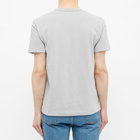 Comme des Garçons Play Men's Colour Series Little Black Heart T-Shirt in Grey