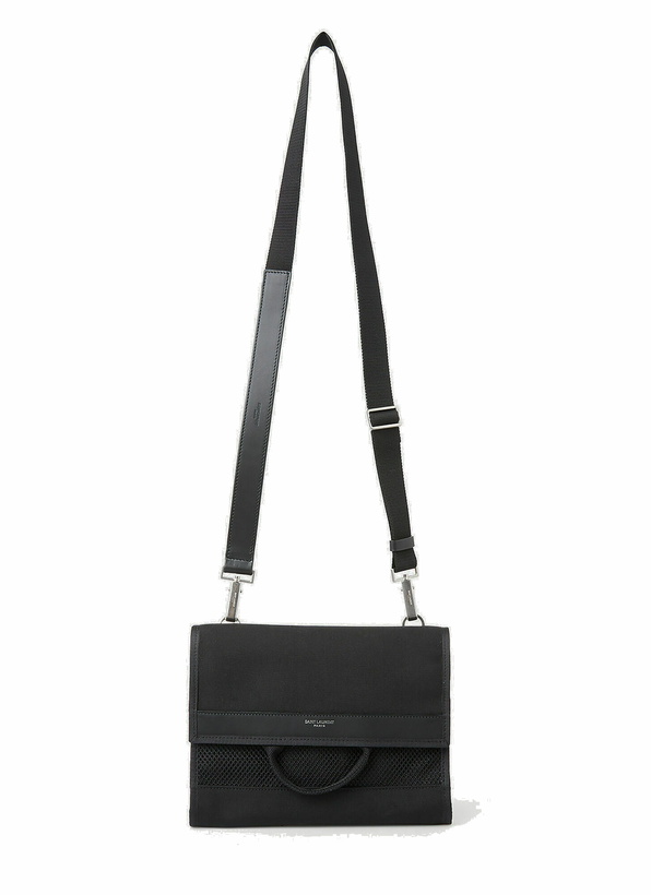 Photo: City Flap Crossbody Pouch in Black