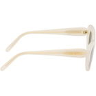 LOEWE White Swan Slim Sunglasses
