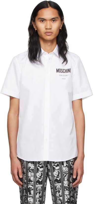 Photo: Moschino White 'Milano' Shirt