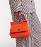Dolce&Gabbana Sicily Small leather top-handle bag