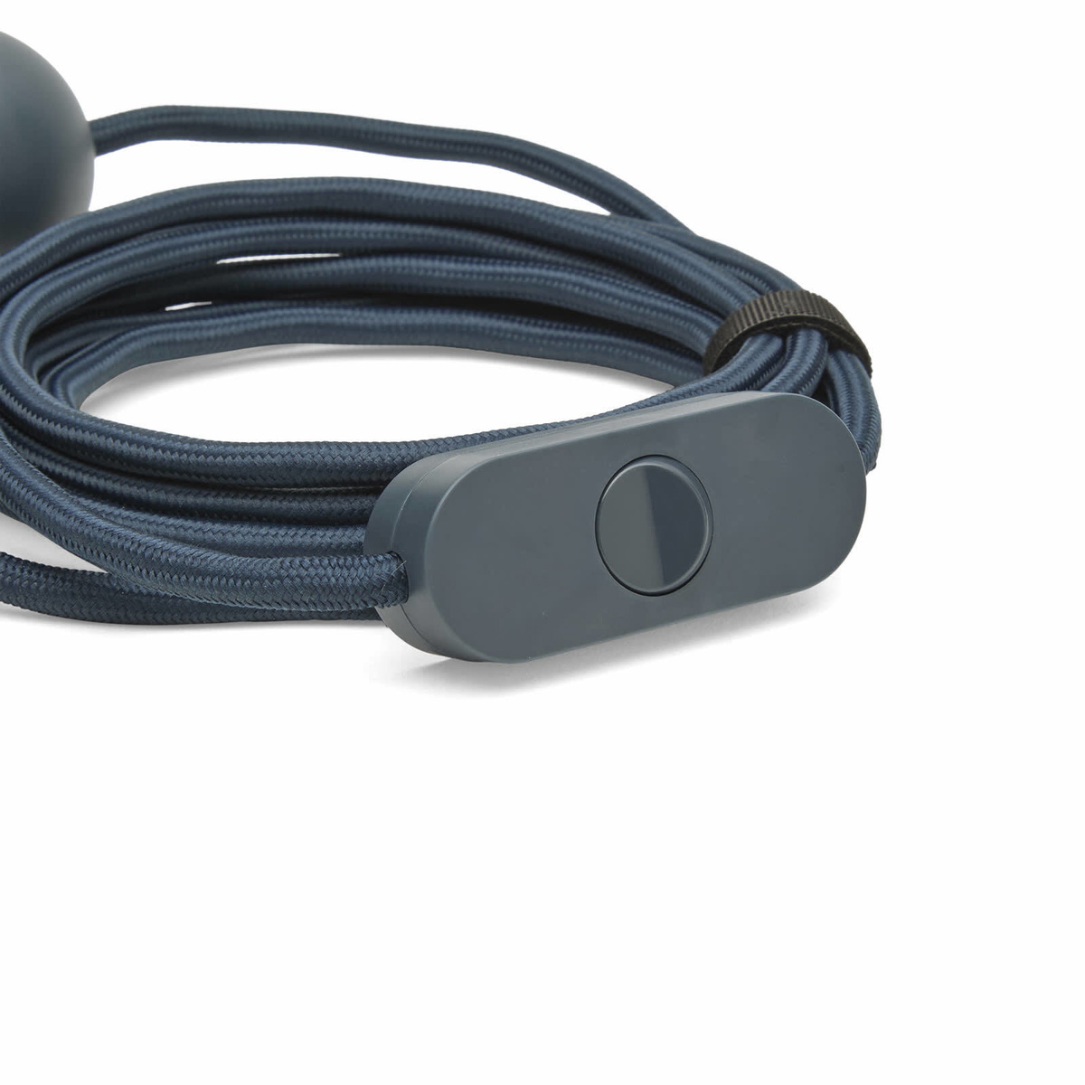 HAY Common Table Lamp Cord Set in Anthracite Blue 