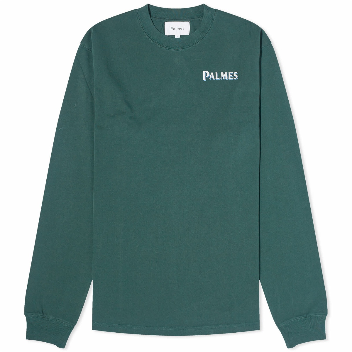 Photo: Palmes Men's Water Long Sleeve T-Shirt in Green