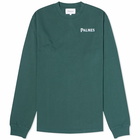 Palmes Men's Water Long Sleeve T-Shirt in Green