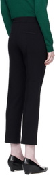 High Sport Black Merino Louis Trousers