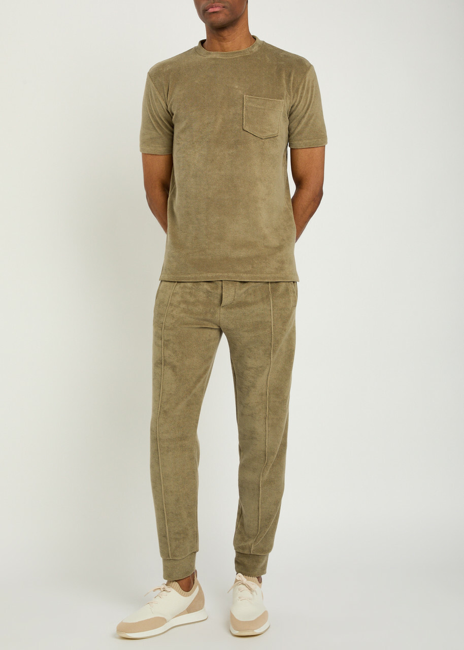 Aurélien Terry T-shirt Khaki