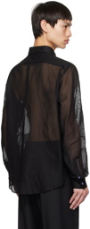 Acne Studios Black Button-Up Shirt