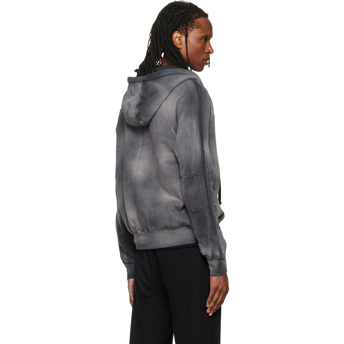 thom/krom Gray SJ 711 Hoodie