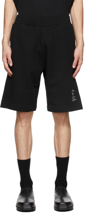Photo: Givenchy Black MMW Crest Bermuda Shorts