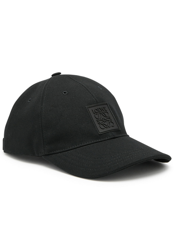 Photo: Loewe Anagram Canvas cap - Black - One Size