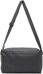 Bao Bao Issey Miyake Grey Saddle Bag