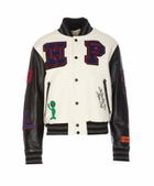 HERON PRESTON Hp Patches Varsity Bomber Jacket