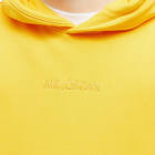 Air Jordan Men's Wordmark Fleece Hoody in University Gold