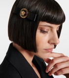 Versace Biggie Medusa satin hair clip