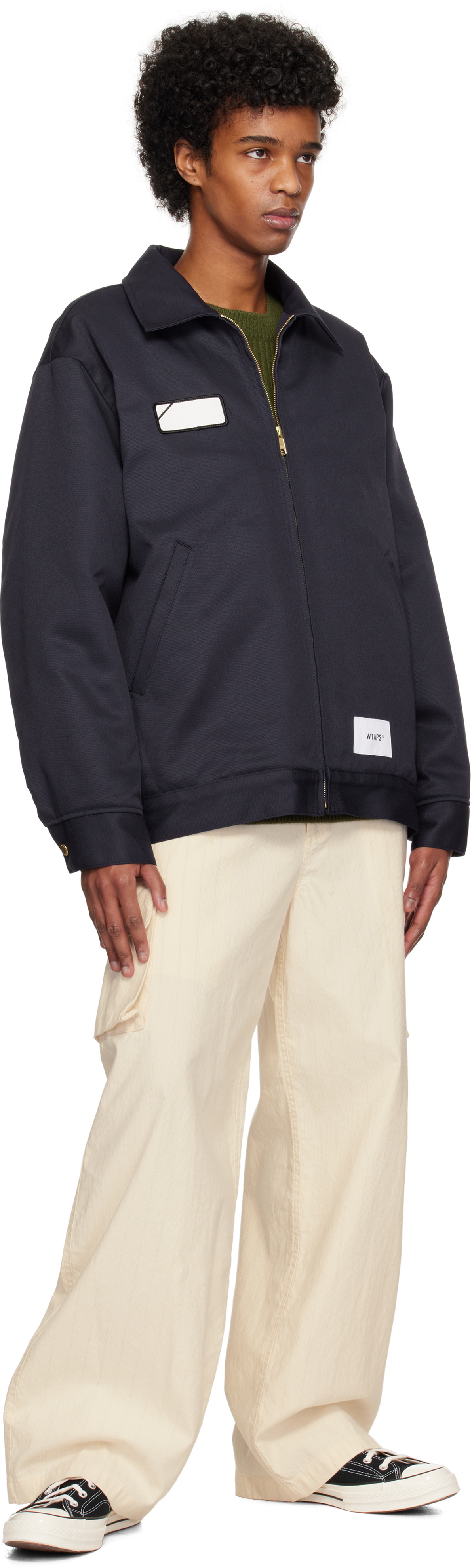 WTAPS Navy Wrecker Jacket WTAPS