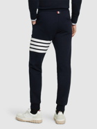 THOM BROWNE - Classic Cotton Sweatpants W/logo Stripes