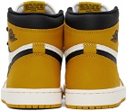 Nike Jordan Yellow & White Air Jordan 1 Retro High OG Sneakers