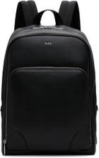Hugo Black Logo Trims Backpack