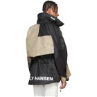 GmbH Brown and Black Helly Hansen Edition Jeenu Anorak Coat