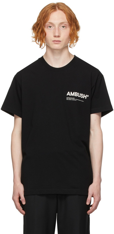 Photo: AMBUSH Black Jersey 'Workshop' T-Shirt