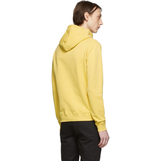 Saint laurent yellow outlet hoodie