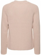 AMI PARIS - Cotton & Wool Crewneck Sweater