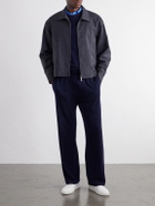 Mr P. - Straight-Leg Cashmere Sweatpants - Blue