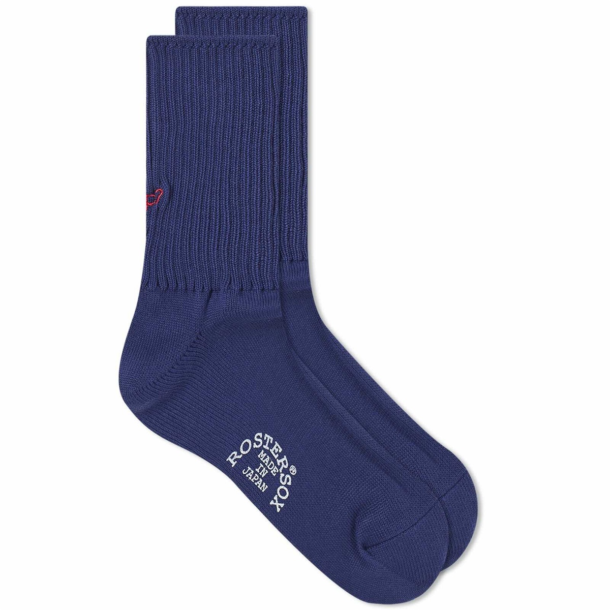 Rostersox What's Up Socks in Navy Rostersox