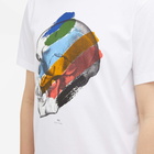 Paul Smith Men's Skull Stripe T-Shirt in White