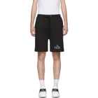 Valentino Black VLTN Star Jersey Shorts