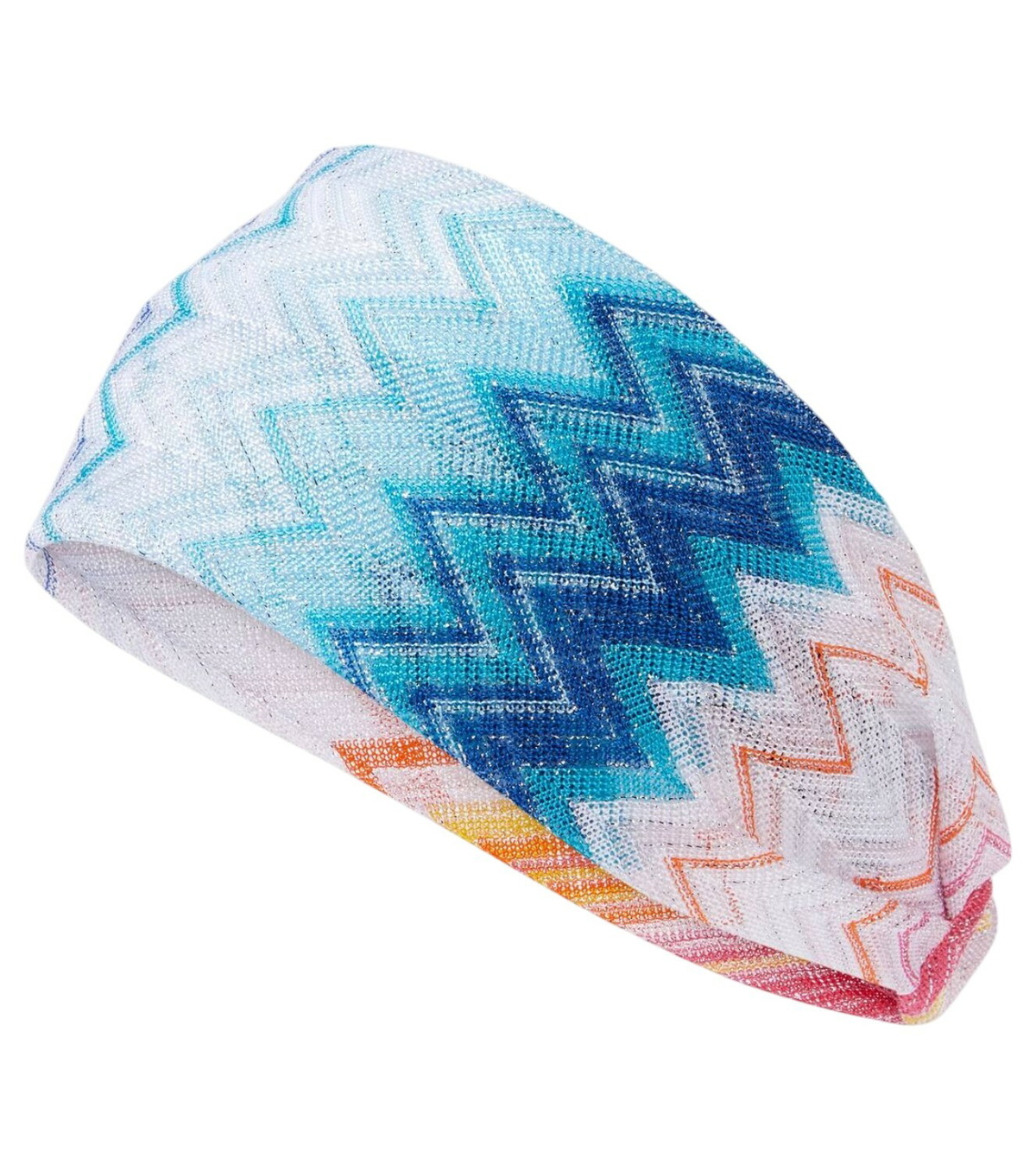 Missoni Monochrome Knitted Headband Missoni Knit and sequins headband - Black|MDS00329BK00MOS90G5 main image 2
