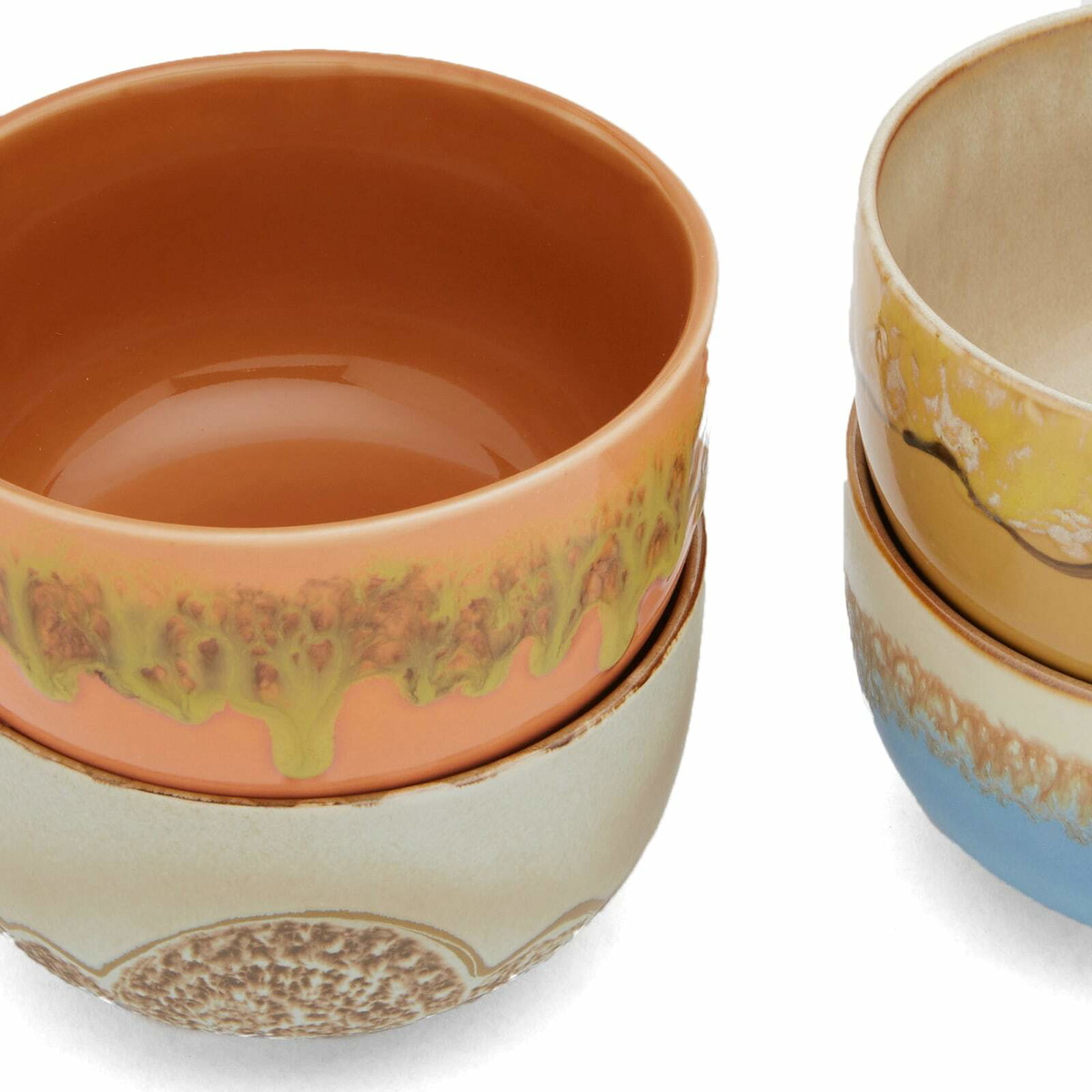 HKLiving Dessert Bowls - Set of 4 in Harbour 