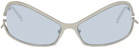 A BETTER FEELING Silver Numa Sunglasses