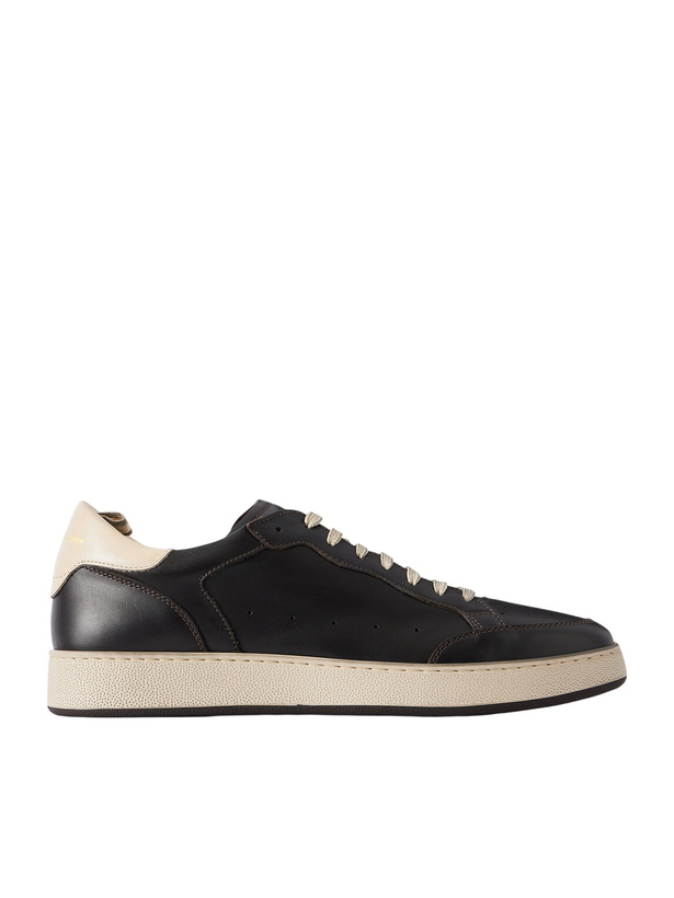 Photo: Officine Creative - The Answer 005 Leather Sneakers - Brown