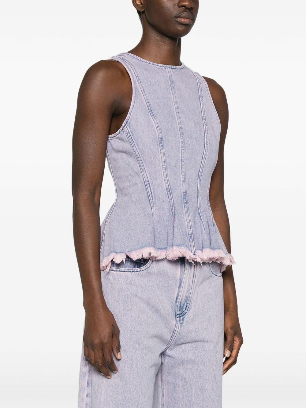 Marques'Almeida Denim Tank Top