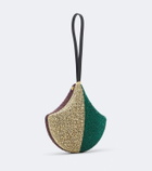 Bvlgari Ginkgo crystal-embellished clutch