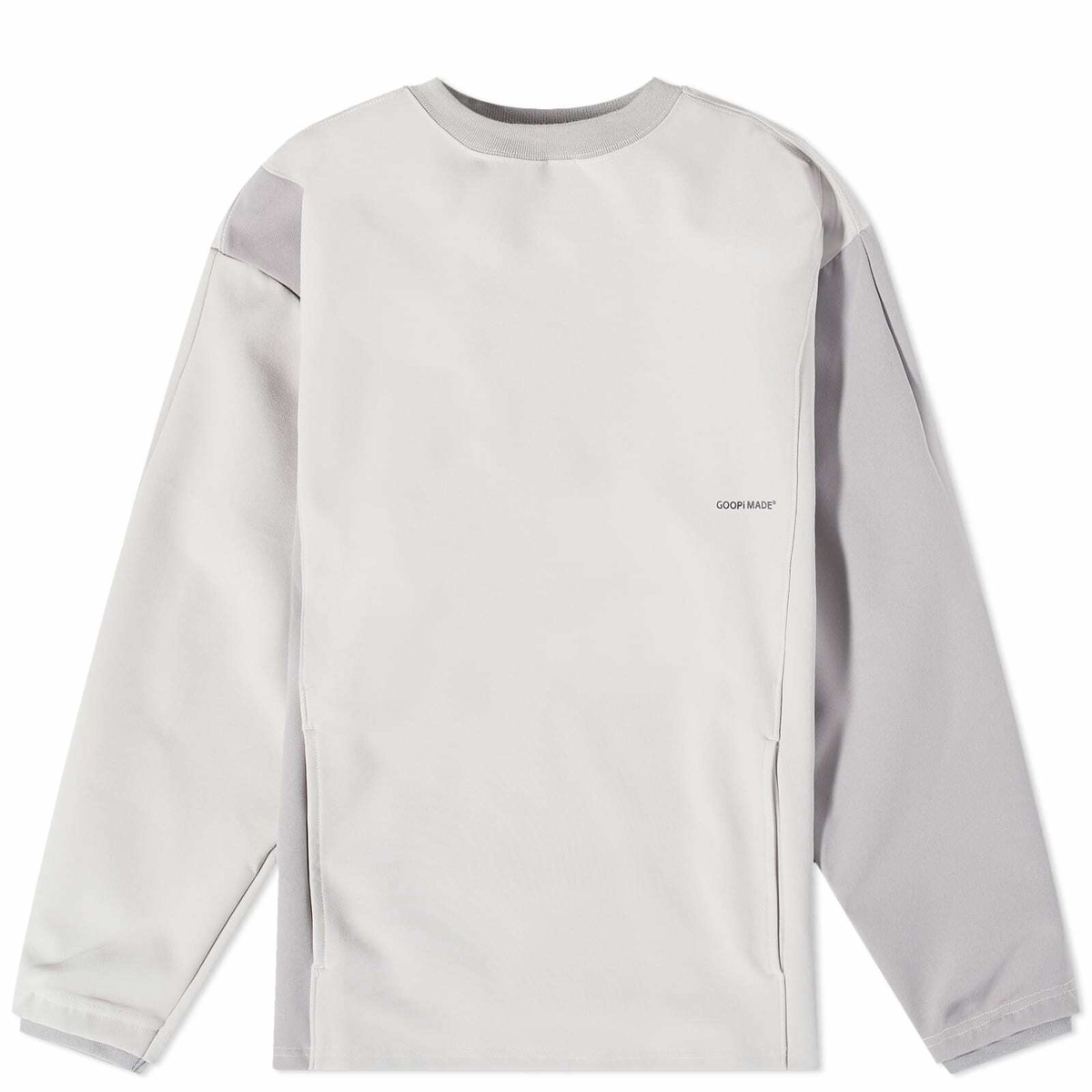 GGWP Definition Grey Long Sleeve Crew Tee