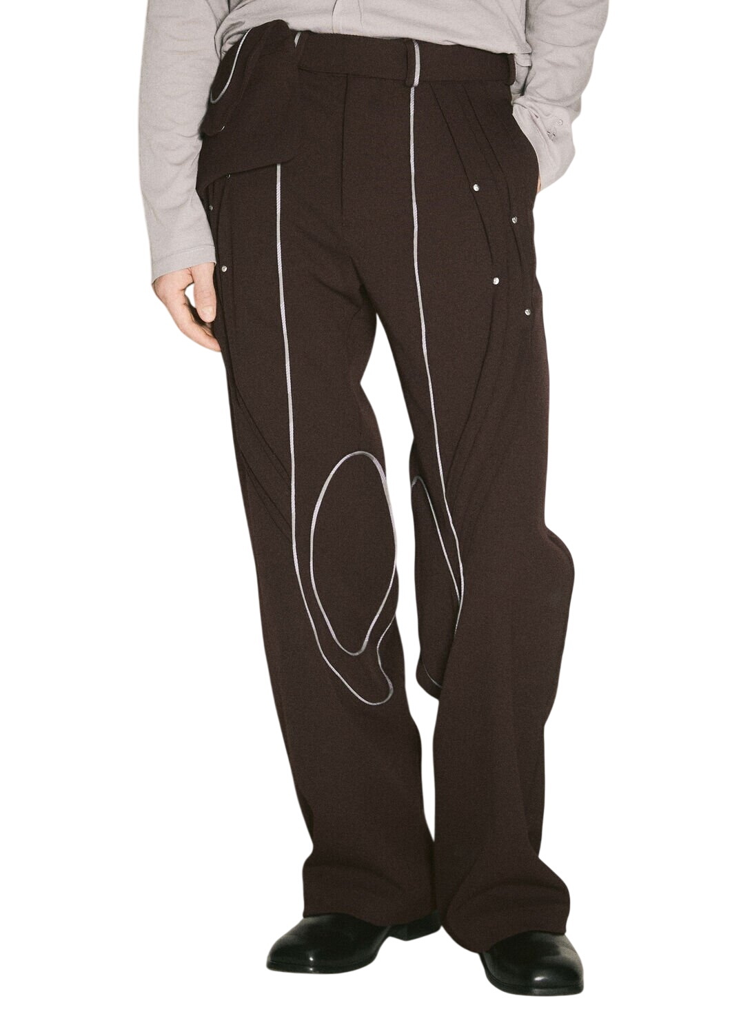 Kiko Kostadinov Black Navin Wide Trousers Kiko Kostadinov