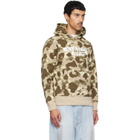 BAPE Beige Color Camo Pullover Hoodie