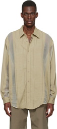 colbo Beige Office Shirt