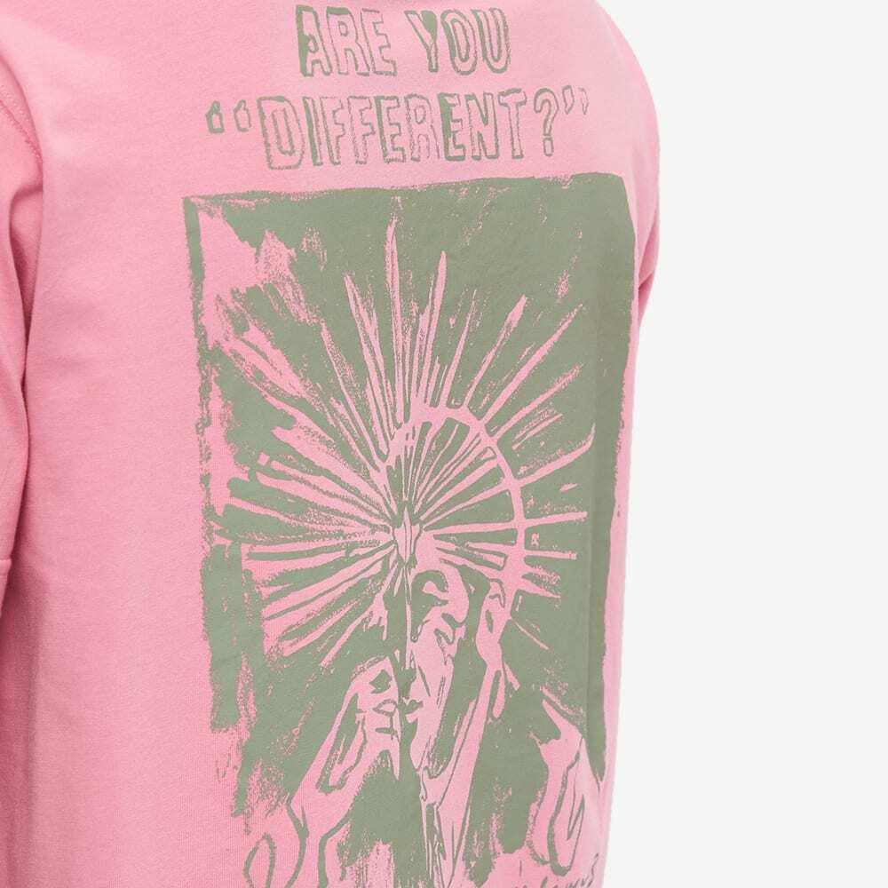 Maharishi Men's Maha Warhol Mind Temple T-Shirt in Magenta Maharishi