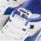 Diadora Men's B.56 Icona Sneakers in White/Blue Limonges