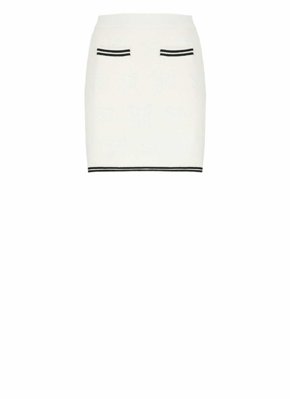 Photo: self-portrait Cotton Mini Skirt