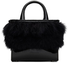 Blumarine Black Feather Bag