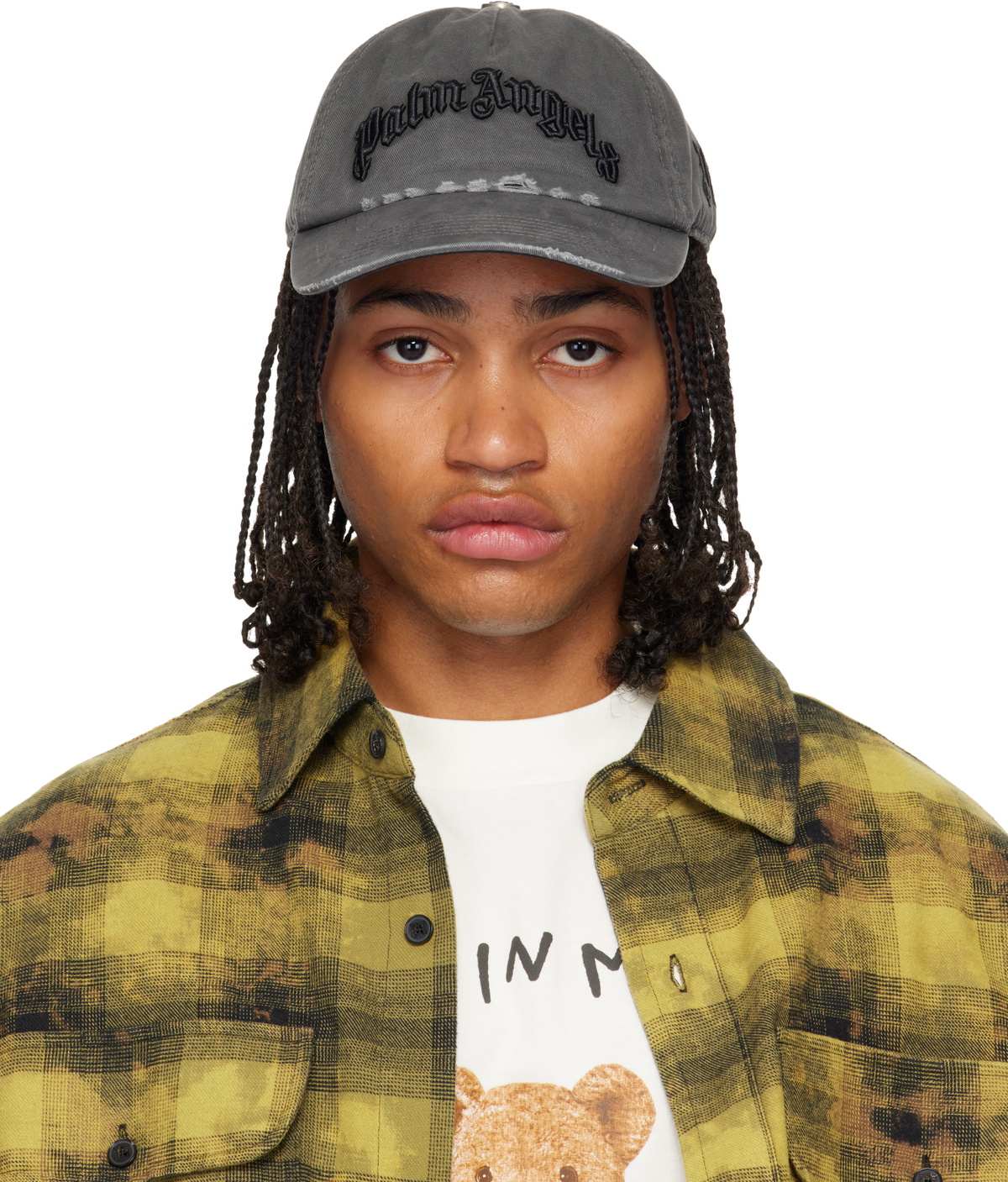 Palm Angels Anti Theft Cap Black Palm Angels