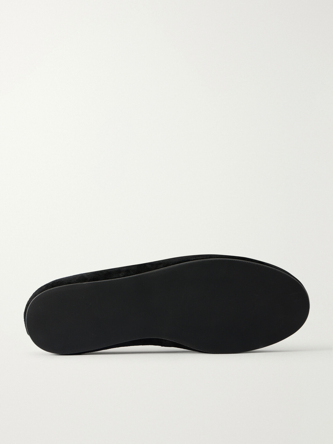 Mulo - Evening Suede Loafers - Black