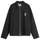 Late Checkout Men's Suitcase Zipper Jacket in Black