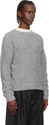 Studio Nicholson Gray Camden Knit Sweater